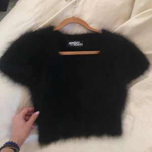 exclusive jeremy scott collection crop top